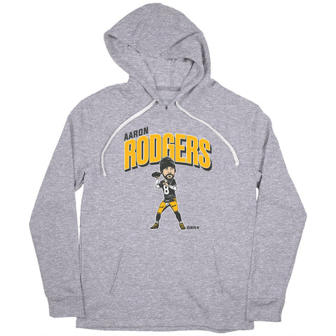 Aaron Rodgers: Pittsburgh Caricature Pittsburgh Steelers-Pro Football - YinzerShop