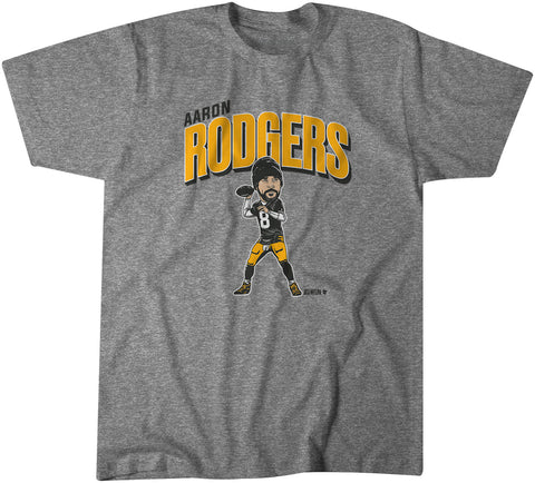 Aaron Rodgers: Pittsburgh Caricature Pittsburgh Steelers-Pro Football - YinzerShop