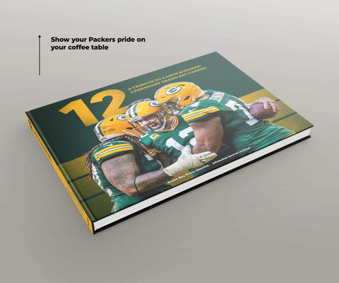 Aaron Rodgers Tribute Book – Limited Edition Sports Book with Exclusive Athlete Interviews Book - YinzerShop