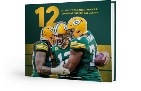 Aaron Rodgers Tribute Book – Limited Edition Sports Book with Exclusive Athlete Interviews Book - YinzerShop