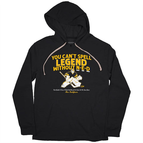 Alex Nedeljkovic: You Can't Spell Legend Without N-E-D Pittsburgh Penguins-Pro Hockey - YinzerShop