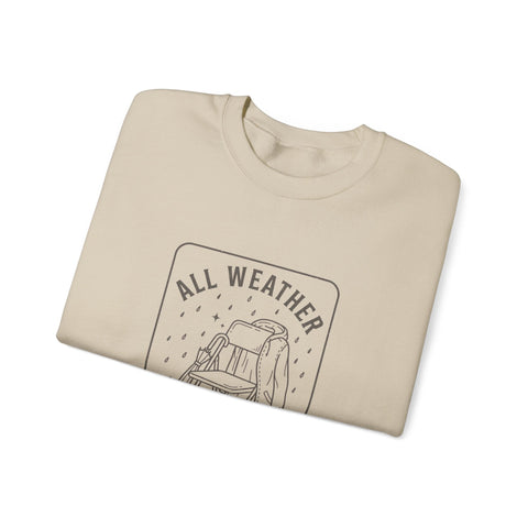 All Weather Football Fan Sweatshirt Sweatshirt - YinzerShop