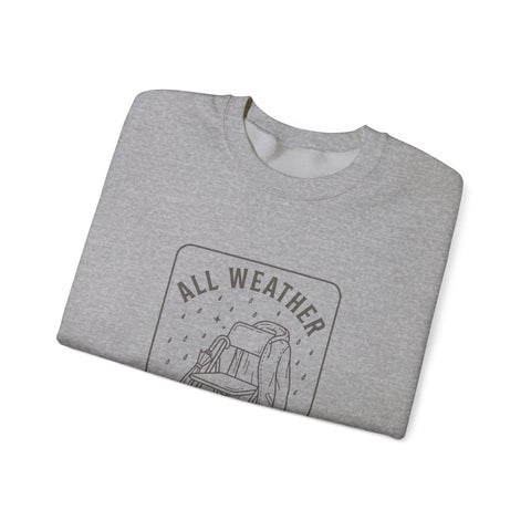 All Weather Football Fan Sweatshirt Sweatshirt - YinzerShop