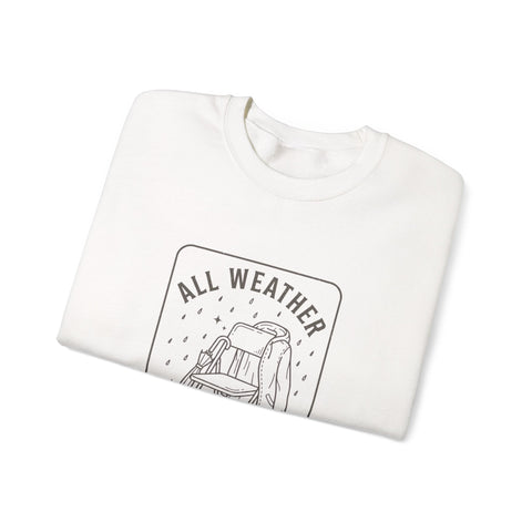 All Weather Football Fan Sweatshirt Sweatshirt - YinzerShop