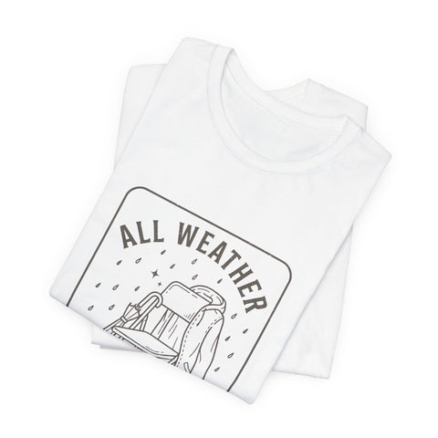 All Weather Football Fan Tee T-Shirt - YinzerShop