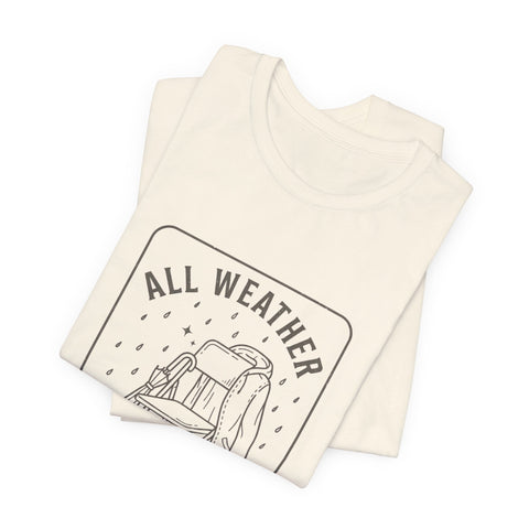 All Weather Football Fan Tee T-Shirt - YinzerShop
