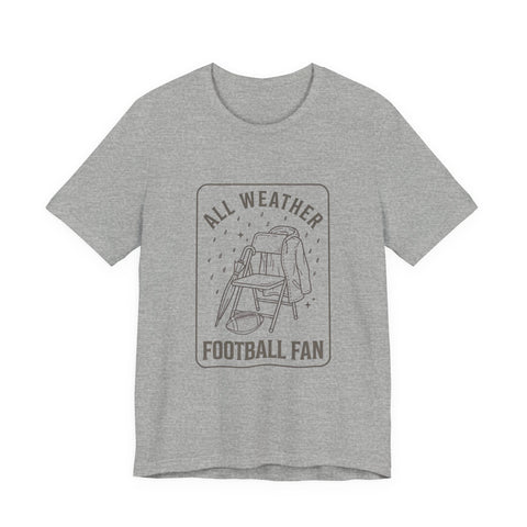 All Weather Football Fan Tee T-Shirt - YinzerShop