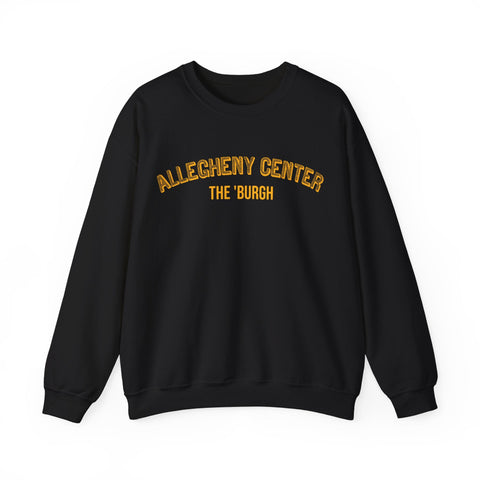 Allegheny Center - The Burgh Neighborhood Series - Unisex Heavy Blend™ Sweatshirt Sweatshirt - YinzerShop