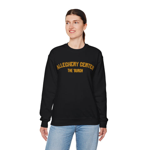Allegheny Center - The Burgh Neighborhood Series - Unisex Heavy Blend™ Sweatshirt Sweatshirt - YinzerShop
