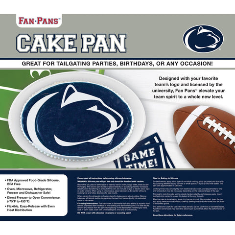 Nittany Lions Cake Pan – Licensed Sports Pan | Silicone Mold, Easy Release Baking