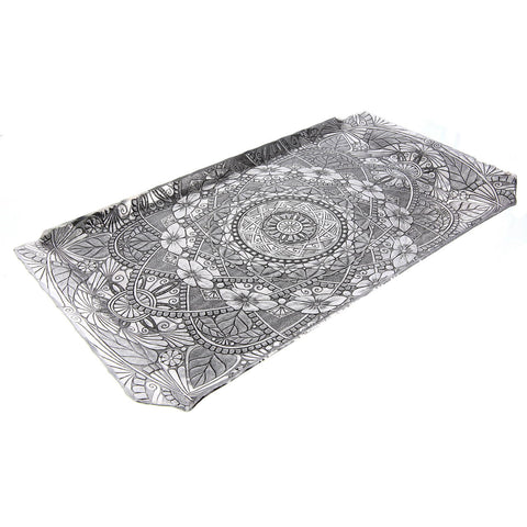 Amalfi Hostess Tray – Hand Hammered Metal Serving Tray | Wendell August Forge