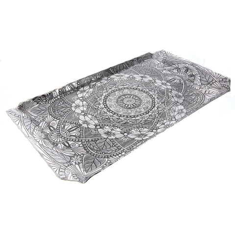 Amalfi Hostess Tray – Hand Hammered Metal Serving Tray | Wendell August Forge - YinzerShop
