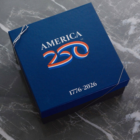 America250 2-Piece Pilsner Commemorative Gift Set (Bronze) Pilsner Glass - YinzerShop