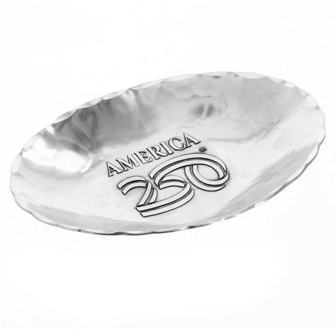 America250 Commemorative Small Oval Bowl (Aluminum) - YinzerShop