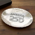 America250 Commemorative Small Oval Bowl (Aluminum) - YinzerShop