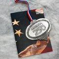 America250 Heritage Oval Commemorative Ornament (Aluminum) - YinzerShop