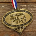 America250 Heritage Oval Commemorative Ornament (Bronze) - YinzerShop