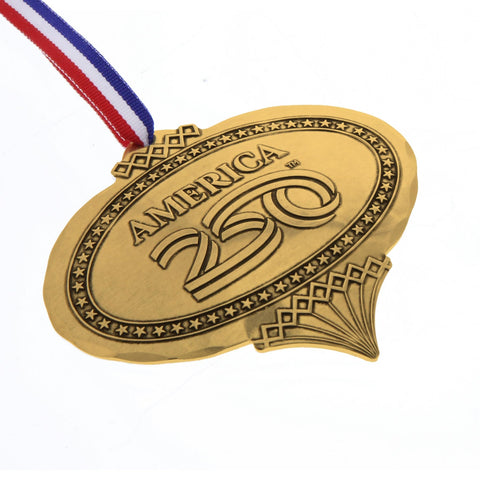 America250 Heritage Oval Commemorative Ornament (Bronze) - YinzerShop