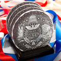 America250 Sea to Shining Sea 4-piece Coaster Set - YinzerShop