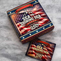 America250 Sea to Shining Sea Commemorative Ornament (Bronze and Crystals) - YinzerShop