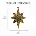 America250 Sea to Shining Sea Commemorative Star Ornament (Bronze) - YinzerShop