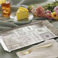 American Botanical Hostess Tray - Floral Luncheon Tray by Wendell August Forge - YinzerShop