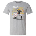 American Flag T-Shirt – Paul Skenes Pittsburgh Crewneck Cotton Tee Lightweight Men's Cotton T-Shirt - YinzerShop