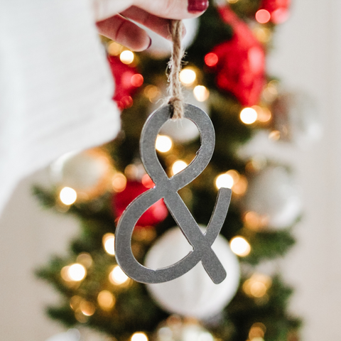 Ampersand Ornament