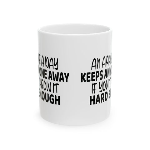 An Apple a Day (Pittsburgh Sarcasm Series) - Coffee Mugs (11oz, 15oz) Mug - YinzerShop