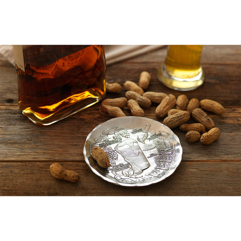 Beer Coaster by Wendell August Forge – Handcrafted Craft Beer Anatomy Coaster