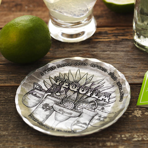 Wendell August Forge Tequila Coaster – Anatomy of Tequila | Fun Drink Coasters