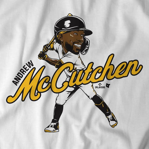 Andrew McCutchen: Caricature Pittsburgh Pirates-Pro Baseball - YinzerShop