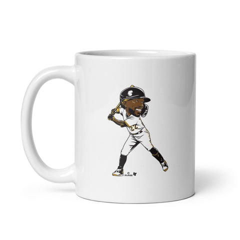 Andrew McCutchen: Caricature Mug T-Shirt - YinzerShop