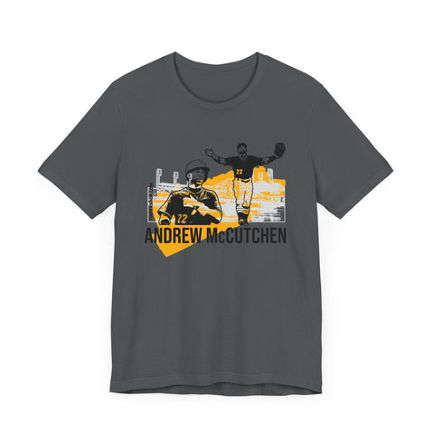 Andrew McCutchen Pittsburgh Headliner Series T-Shirt Short Sleeve Tee T-Shirt - YinzerShop