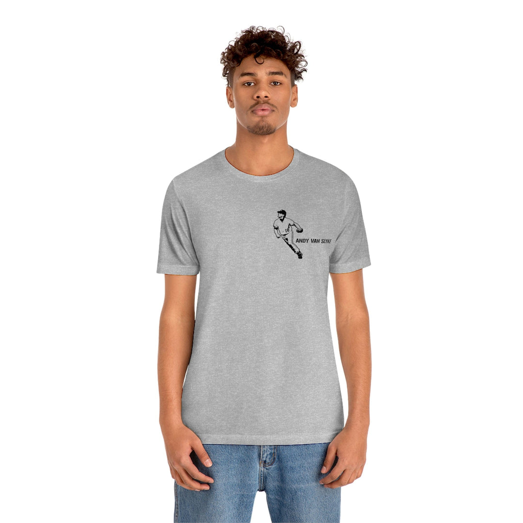 Andy Van Slyke Legend T-Shirt - Graphic Tee with Back Print T-Shirt Printify   