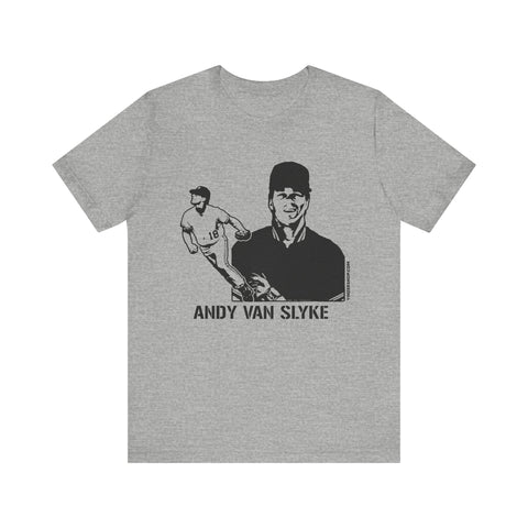 Andy Van Slyke Legend T-Shirt - Unisex bella+canvas 3001 Short Sleeve Tee T-Shirt - YinzerShop
