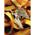 Angel of Good News Ornament - Handcrafted Bronze Christmas Tree Decoration with Austrian Crystals Ornament - YinzerShop