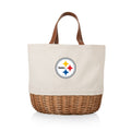 Pittsburgh Steelers - Promenade Picnic Basket Picnic Basket Picnic Time Family of Brands Beige  