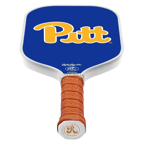 Pittsburgh Panthers Pitt University Pickleball Paddle with Gold Pitt Logo Pickleball Paddles Rally Republic   