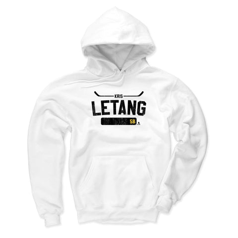 Athletic Hoodie Sweatshirt Kris Letang – Loose Fit Polyester Cotton Blend Pullover Men's Hoodie - YinzerShop