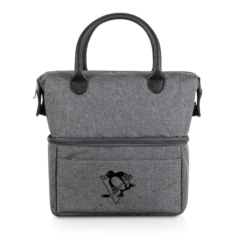 Pittsburgh Penguins - Urban Lunch Bag Cooler  Picnic Time Family of Brands Gray with Black Accents  