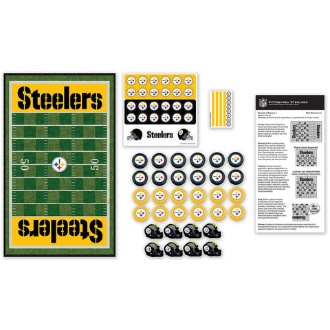 Pittsburgh Steelers Checkers Board Game Board Game Masterpieces Puzzles