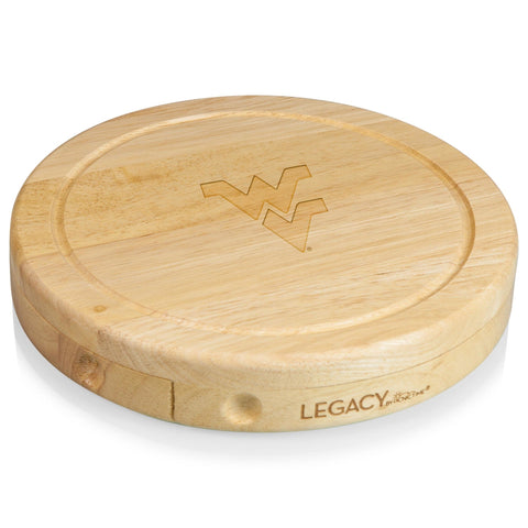 West Virginia Mountaineers - Brie Cheese Cutting Board & Tools Set  Picnic Time Family of Brands   