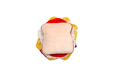 Pittsburgh Sandwich Fries & Slaw Pet Toy by Toni Unleashed Pet Toy Toni Unleashed   