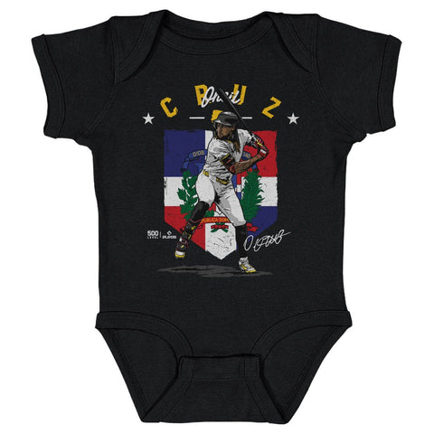 Baby Bodysuit Cotton - Oneil Cruz Pittsburgh Flag Onesie | Soft Infant Wear Kids Baby Onesie - YinzerShop