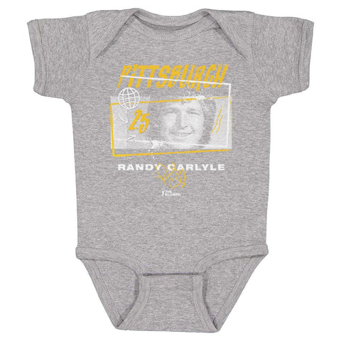Baby Bodysuit Randy Carlyle Pittsburgh Tones | Soft Cotton Infant One-Piece Outfit Kids Baby Onesie - YinzerShop