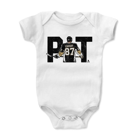 Baby Bodysuit Sidney Crosby City K – Soft Cotton Babywear, Digital Print Kids Baby Onesie - YinzerShop