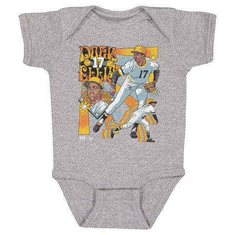 Baby One-Piece Bodysuit - Dock Ellis Pittsburgh Cotton Romper | Midweight Soft Infant Wear Kids Baby Onesie - YinzerShop