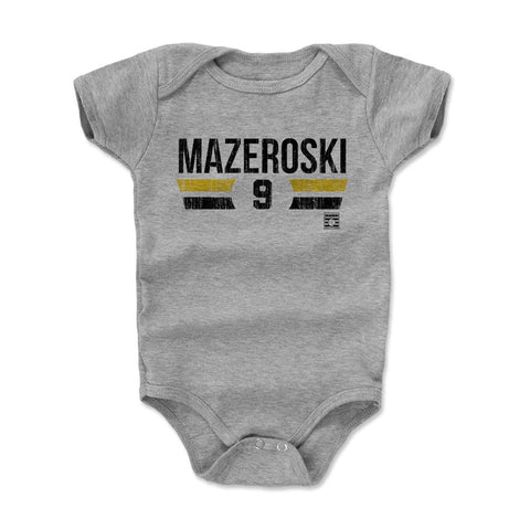 Baby Onesie Bill Mazeroski - Soft Cotton Onesie with Reinforced Neckline, Regular Fit Kids Baby Onesie - YinzerShop