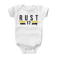 Baby Onesie Bryan Rust Font YK - Soft Cotton Infant Bodysuit, Digital Print Kids Baby Onesie - YinzerShop